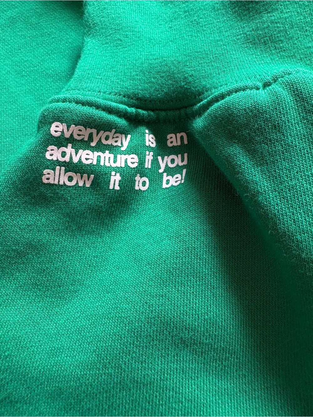 Green Mayfair 'Fall in Love with Life' Women's Sweatshirt - Picture 6 of 6